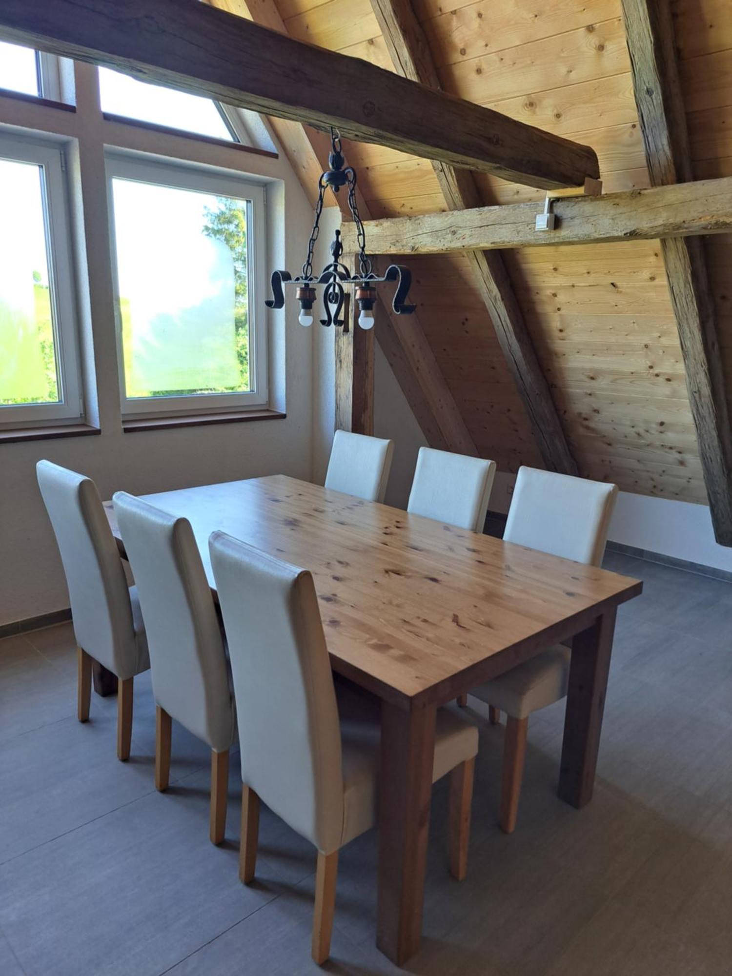Ferienwohnung Heuboden Huefingen Екстер'єр фото
